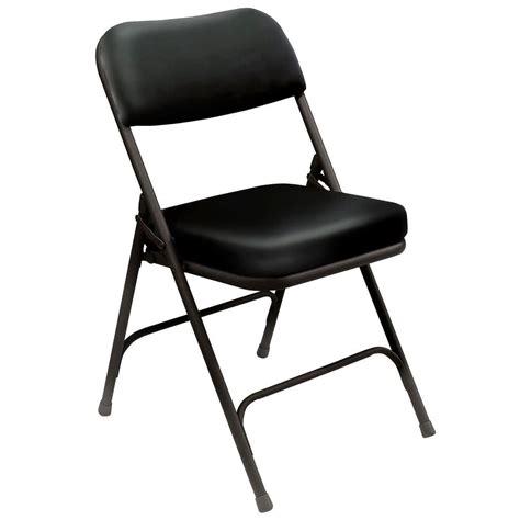 Find all your folding chairs and stools essentials right here! National Public Seating 3210 Black Steel Folding Chair ...