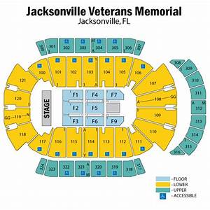 Jacksonville Veterans Memorial Arena Seating Jacksonville Veterans