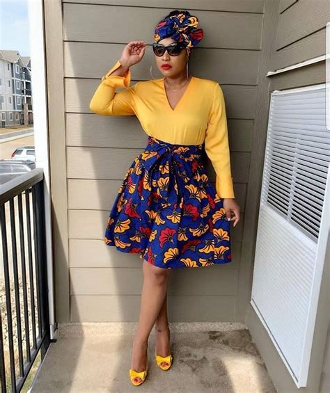 Latest Ankara Pleated Skirt Designs For Ladies In 2020 African