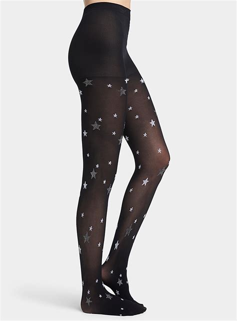 shining star sheer stockings pretty polly shop women s patterned pantyhose online simons
