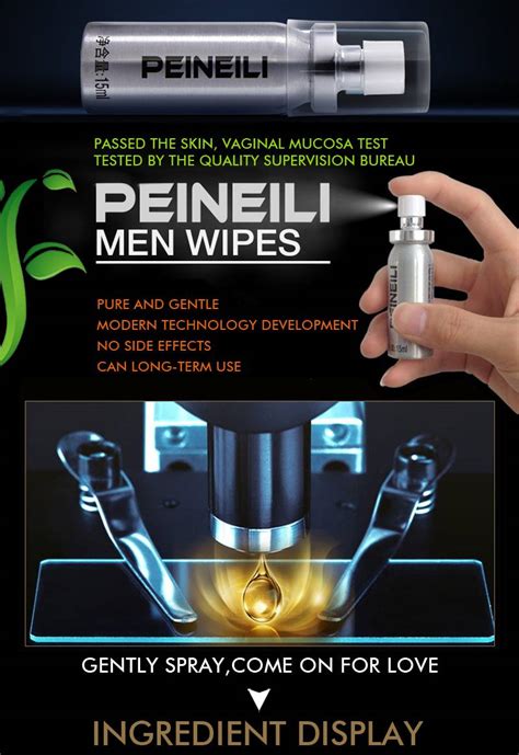 Peineili Min Delay Spray For Men External Use Last Longer Ejaculation Premature Adult Sex