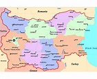 Maps of Bulgaria | Collection of maps of Bulgaria | Europe | Mapsland ...