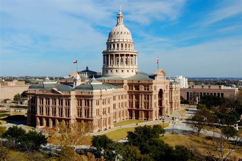 Second Most Beautiful State Capitol Building Austin Texas