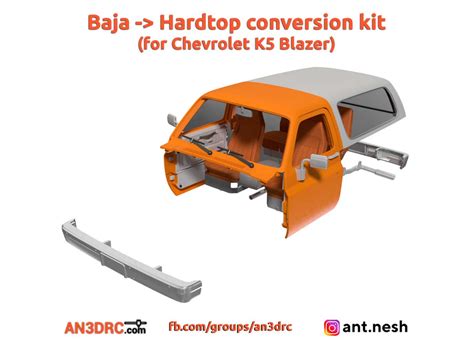 K5 Blazer Baja To Hardtop Conversion Kit