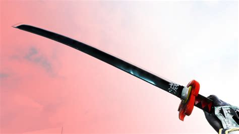 Swords Of Gargantua Tanjiro Kamado Black Nichirin Sword Demon Slayer