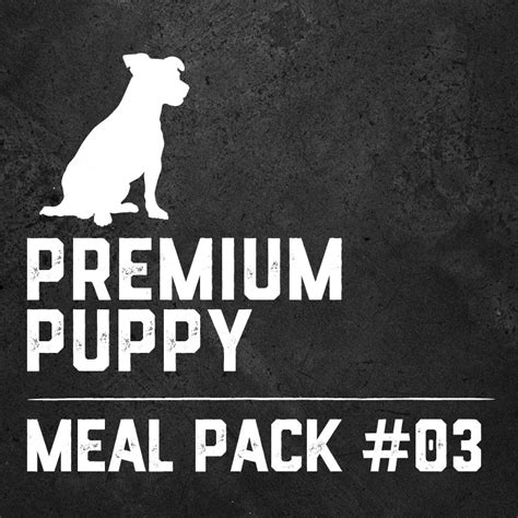 Meal Plan Puppy Pack 2 Au