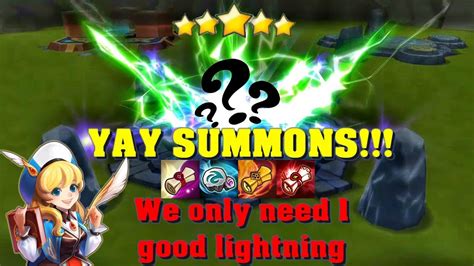 Summoners War Summons Session We Only Need 1 Good Lightning 162