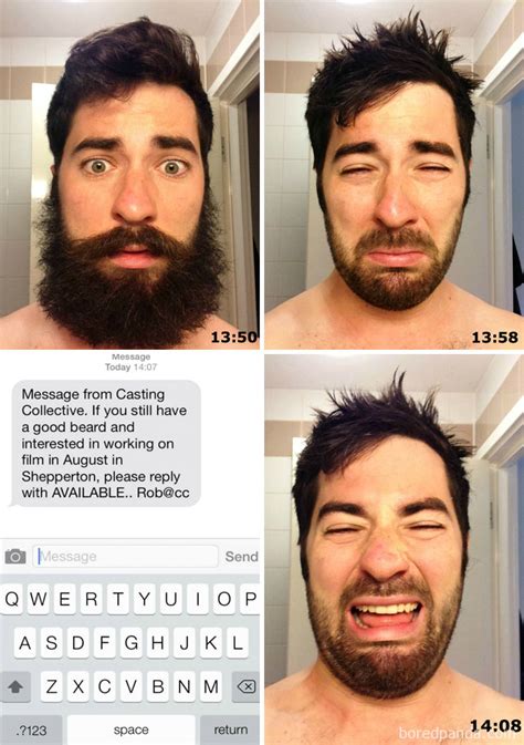 Full beard epic beard great beards awesome beards beard styles for men hair and beard styles beard no mustache moustache barba grande. 25 Before and After Pictures of Men Who Shaved Their ...