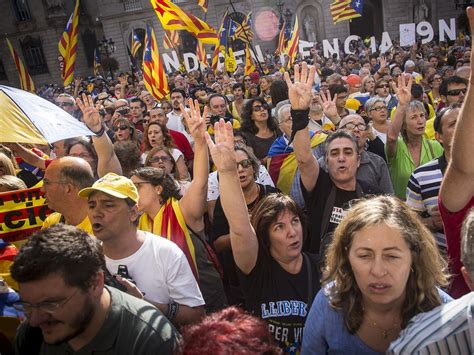 Catalonia Independence 80 Vote To Split From Spain The Independent