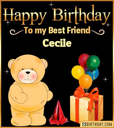 Happy Birthday Cecile  🎂 25 Images
