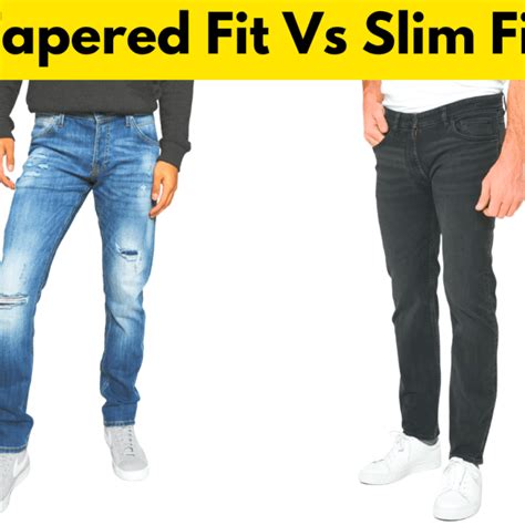 What Is Difference Between Slim Fit And Tapered Jeans Best Images
