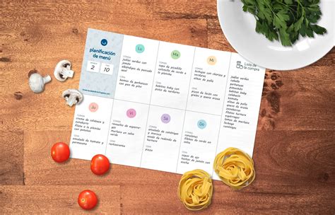 Savesave formato de receta medica para imprimir for later. Plantilla de menú semanal para imprimir - Recetas de ...