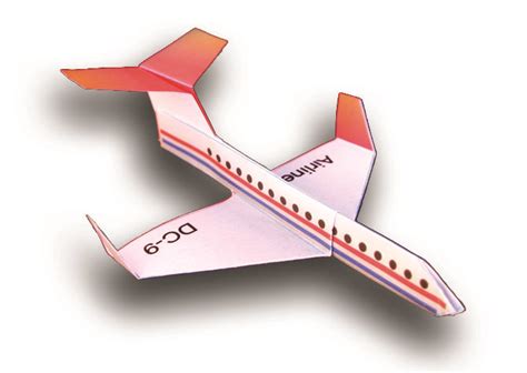 Dc 9 Paper Airplane Folding Instructions