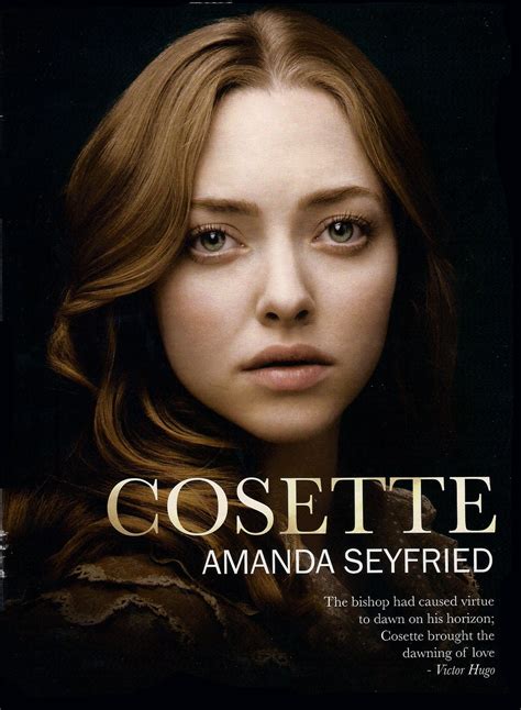 Cosette Les Miserables Fantine Les Miserables Amanda Seyfried