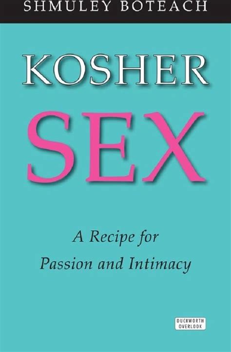 Kosher Sex Ebook Shmuley Boteach 9780715646649 Boeken