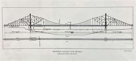 The Golden Gate Bridges First Draft 1922 Design Was An