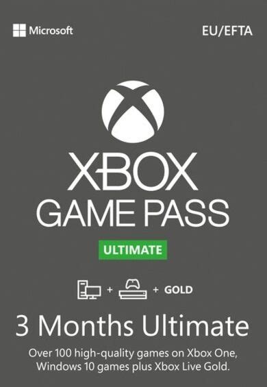 Xbox Game Pass Ultimate 3 Months Eu 8keysde