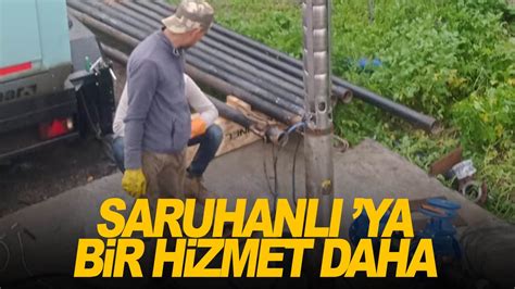 Saruhanlı da yeni sondaj kuyusu faaliyete alındı Manisa Kulis Haber