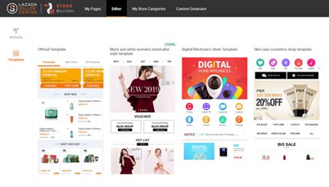 Know This Lazada Banner Size And Use Store Builder Feature Ginee