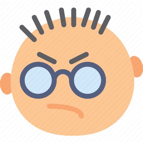Emoji Emoticon Face Mean Icon Download On Iconfinder