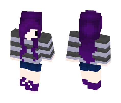Download Dark Purple Girl Minecraft Skin For Free Superminecraftskins