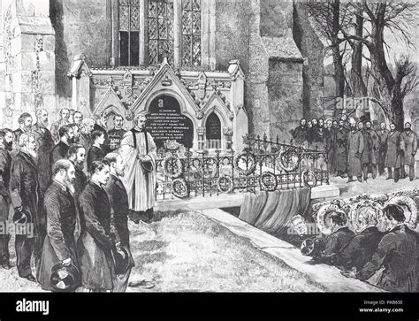 The Funeral Of The Late Earl Of Beaconsfield Arrival Of The Procession