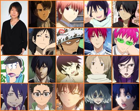 Voice Actor Hiroshi Kamiya Manga Anime App Anime Anime Guys