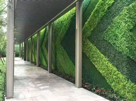 Vertical Plant Artificial Walls Green Wall Vertical Grass Wall Garden