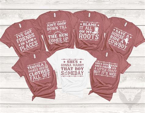 Country Music Quotescountry Lyrics Bachelorette Party Etsy