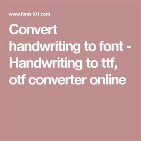 Loading… select a woff, ttf, or otf file to convert. Convert handwriting to font - Handwriting to ttf, otf ...