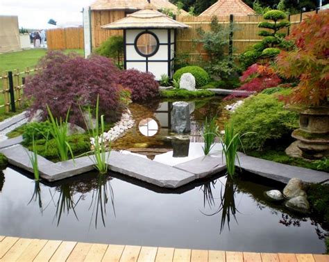 Zen Water Garden Design Garden Water Stone Zen Gardens Basin Asian Japanese Landscape Rock Maple