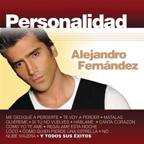 Alejandro Fernández Personalidad Itunes Plus Aac M4a Album