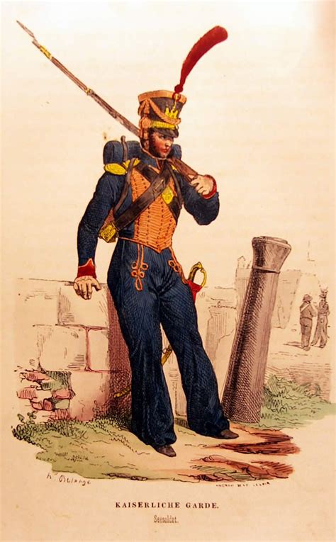 Nap France French Marine Of The Imperial Guard By Joseph Louis