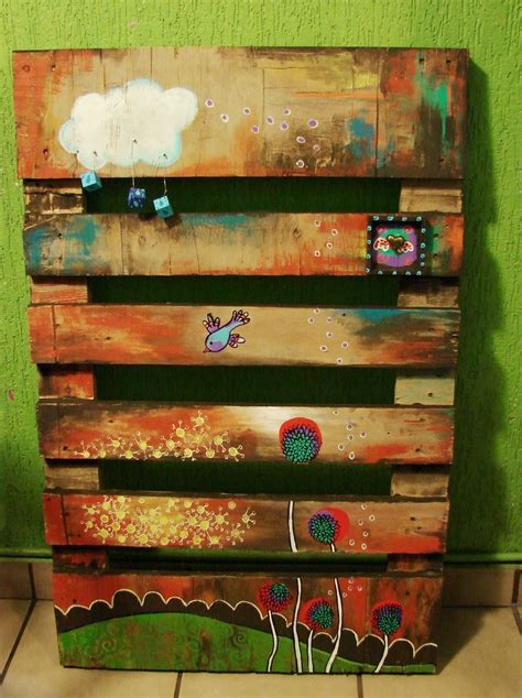 Painting On A Pallet Pallet Art Pallet Artwork Wood Pallet Projects