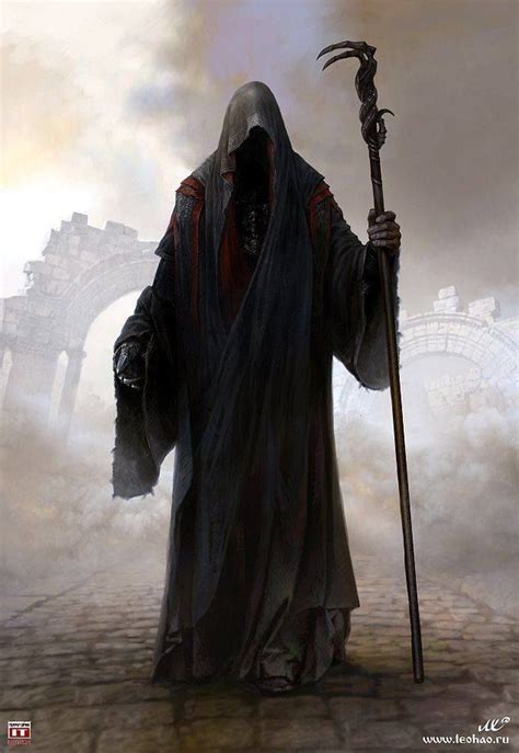 Grim Reaper By Leo Hao Moscow Russia Черная магия Фэнтези