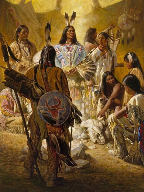 Elder Meditation Of The Hopi By Alfredo Rodriguez Kp Native American