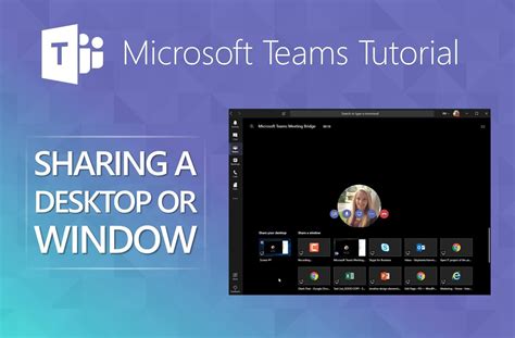 Microsoft Teams How To Share A Desktop Or Program Pei