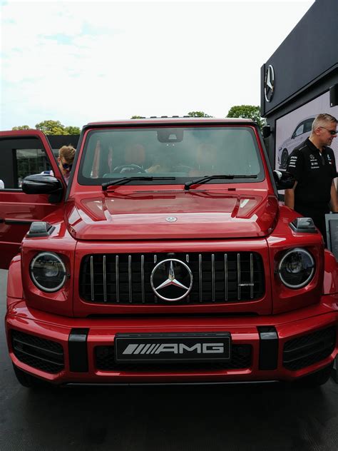 This Red G Wagon I Found At Goodwood 2018 Mercedesbenz