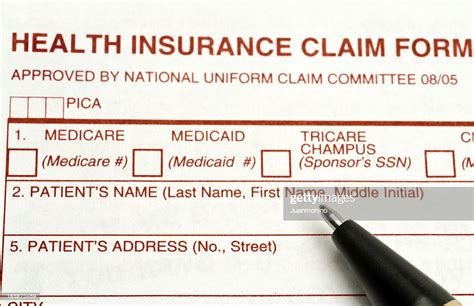They are just doing what is expected of them (for the most part). Health Insurance Claim Form High-Res Stock Photo - Getty ...