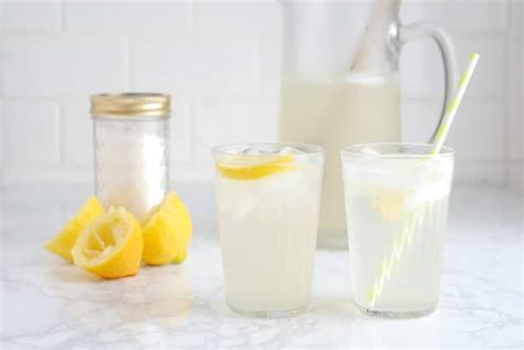 Lemonade Recipe With Lemon Juice Fresh Lemons