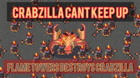 Worldbox Crabzilla Explodes Flame Towers Youtube