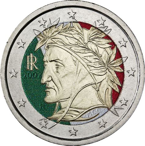 Voir plus d'idées sur le thème piece de 2 euros, billet de banque, piece de monnaie. 2 euro Italie 2002 couleur 2 - Eurocollection