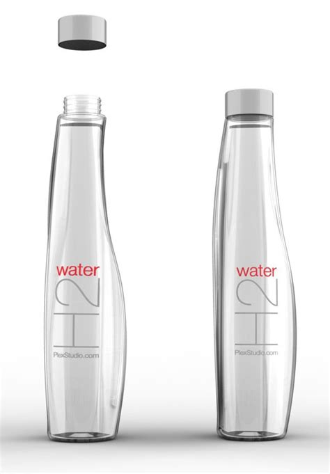 H2 Water Bottle By Mario Ramirez Via Behance Water Packaging Water