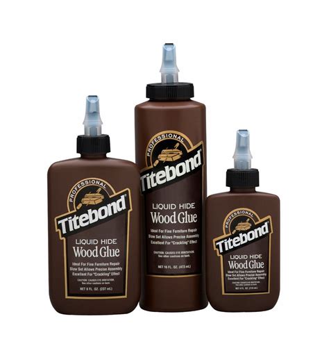 Titebond Liquid Hide Glue 4 Oz To 5 Gallons Franklin International