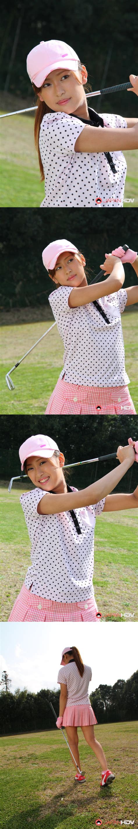 Japanhdv Golf Fan Erika Hiramatsu Nao Yuzumiya Nana Kunimi Scene2