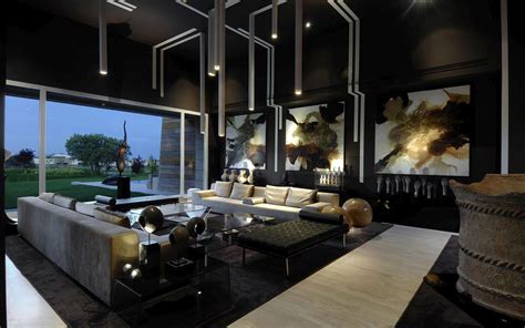 Dark Living Room Hd Desktop Wallpaper Widescreen High Definition