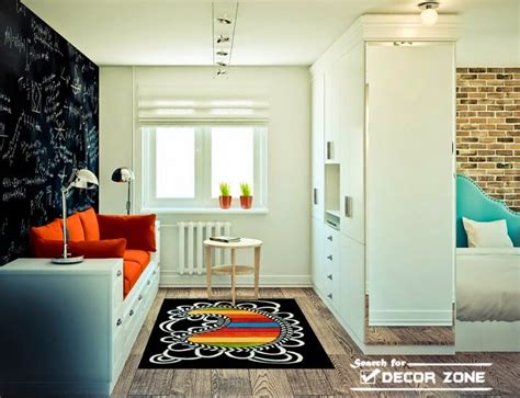 One Bedroom Studio Apartment Design With Open Interior