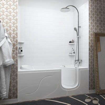 And our whirlpool bathtubs range can provide similar or even better treatments. Therapeutic Tubs Stream 59.6" x 30" Walk in Whirlpool ...