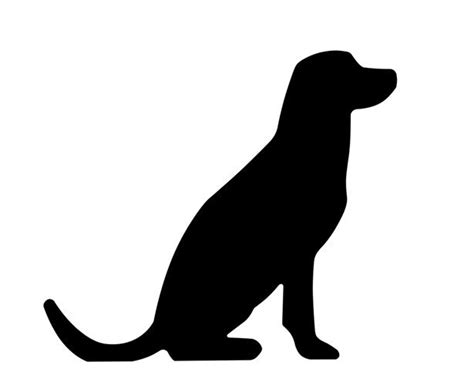 Labrador Silhouette Dog Silhouette Labrador