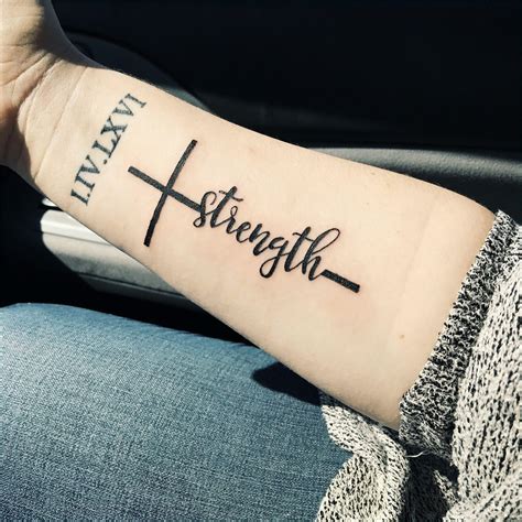 Meaningful Womens Strength Tattoos Meanid